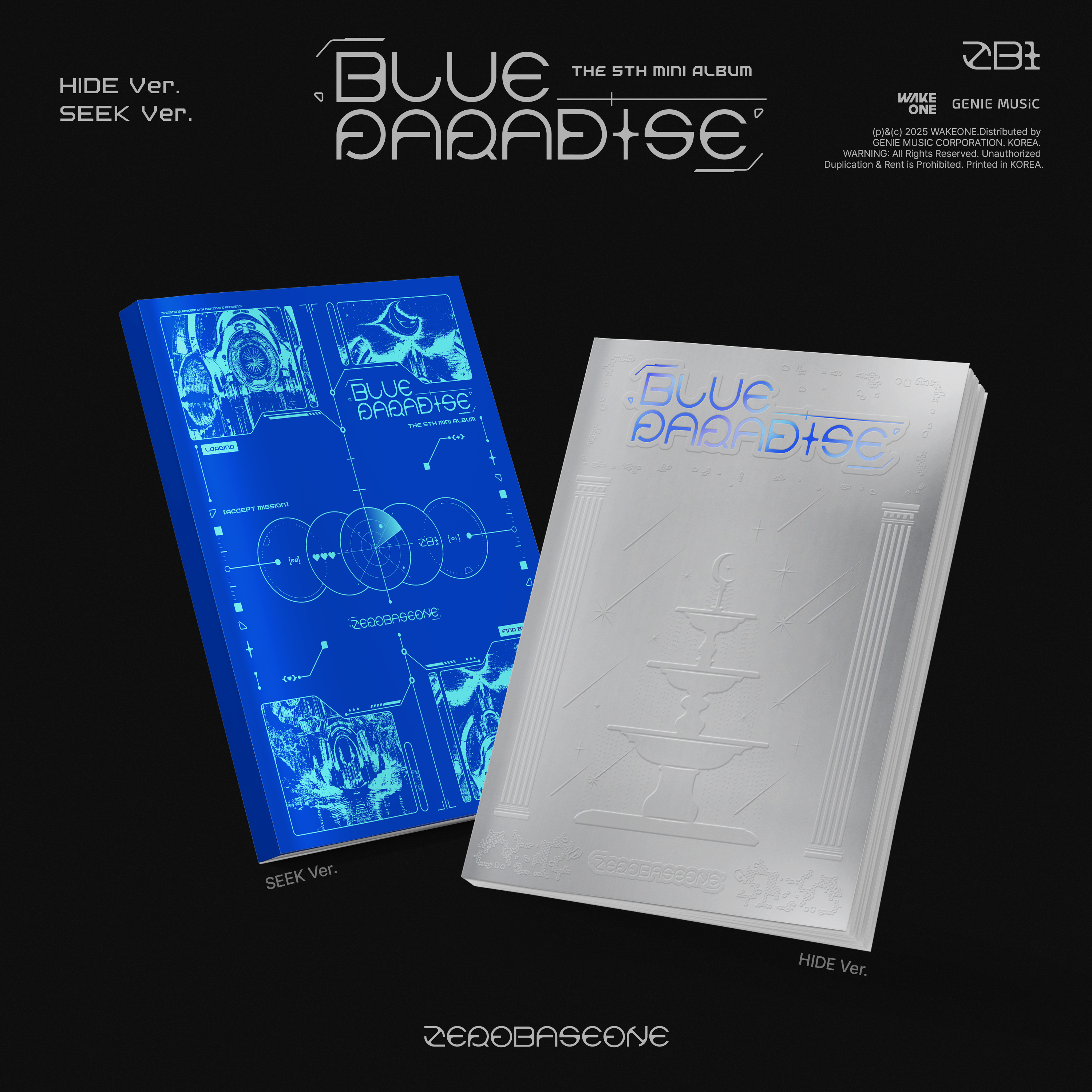jp.ktown4u.com : [2CD セット] ZEROBASEONE - ミニアルバム5集 [BLUE