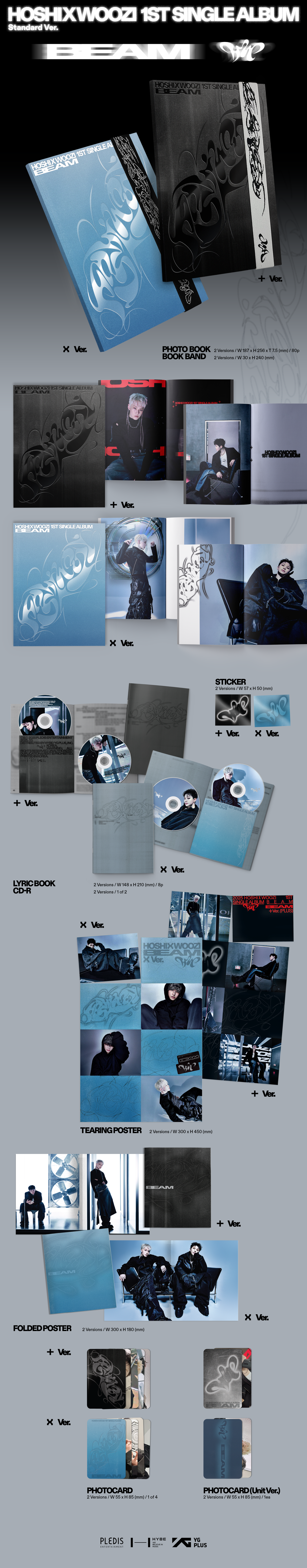 jp.ktown4u.com : [2CD セット] HOSHI X WOOZI (SEVENTEEN) - シングル