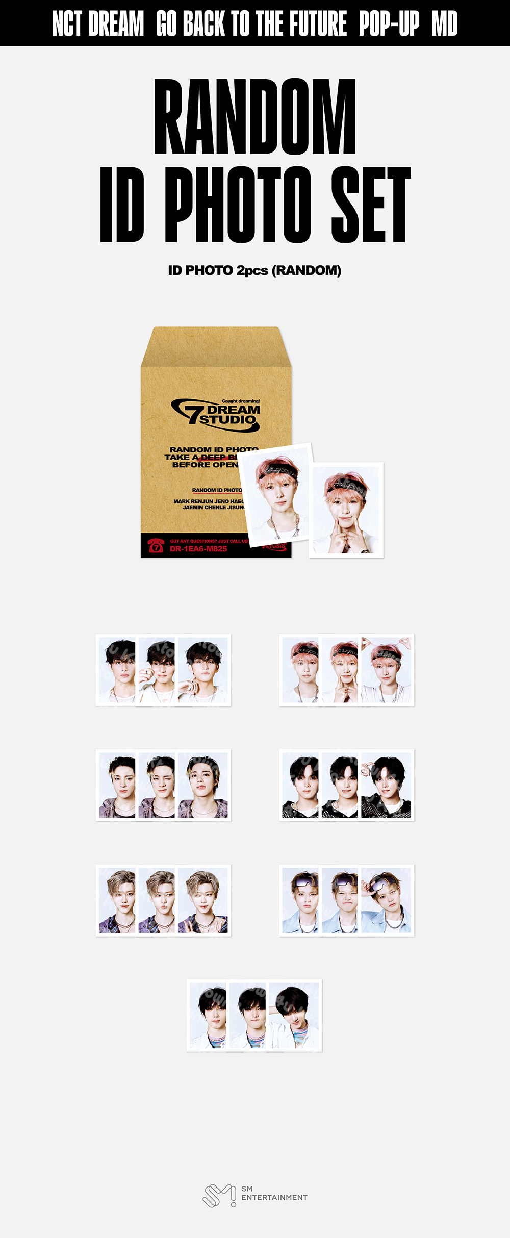 jp.ktown4u.com : NCT DREAM - [TIME RIDERS POP-UP MD] RANDOM ID