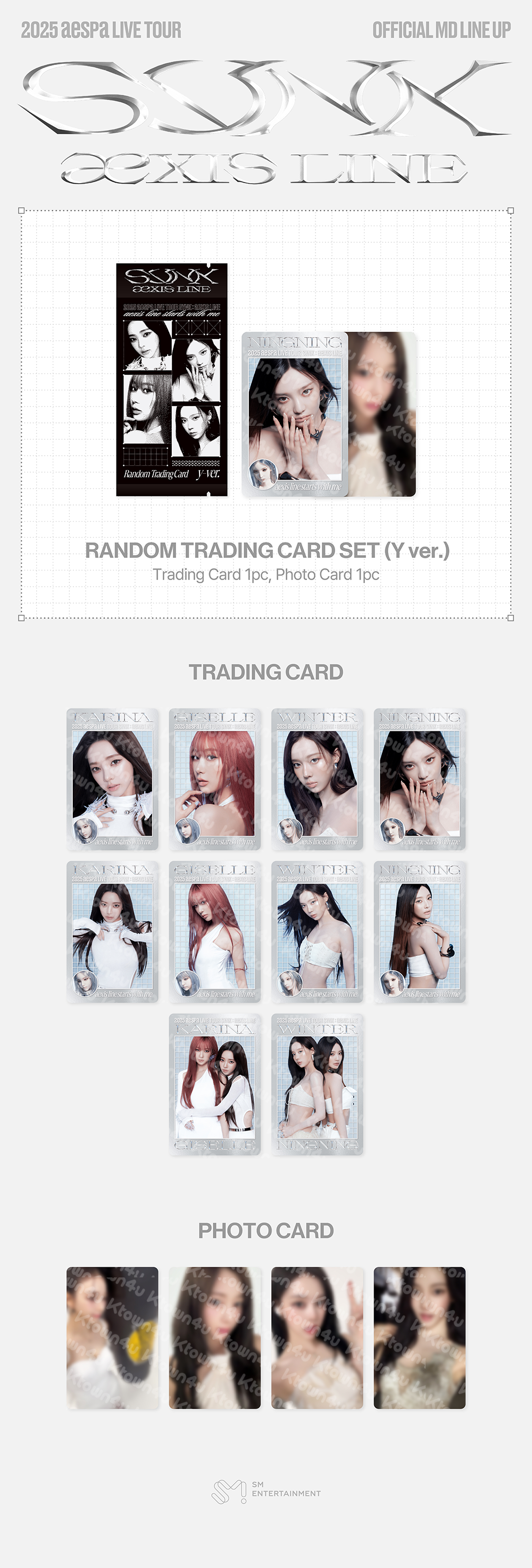 jp.ktown4u.com : aespa - [SYNK : aeXIS LINE MD] RANDOM TRADING
