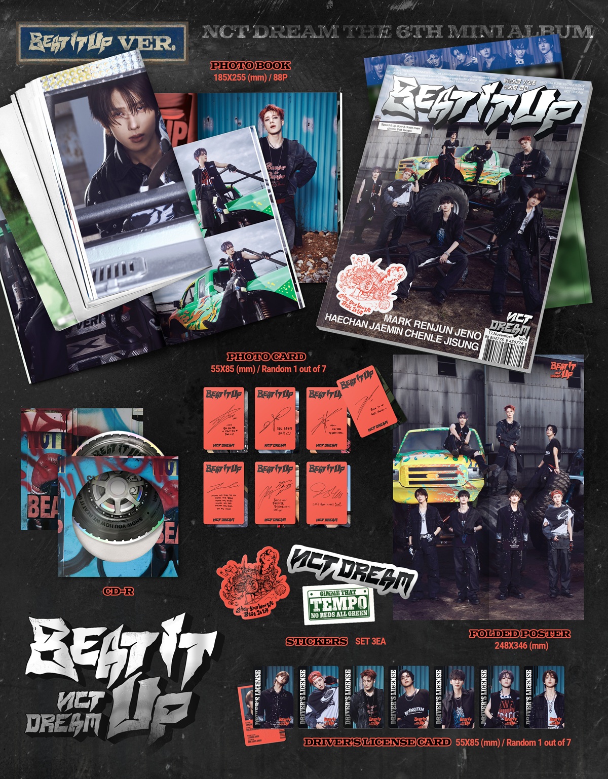 ktown4u.com : NCT DREAM - 6th Mini Album [Beat It Up] (Beat It Up
