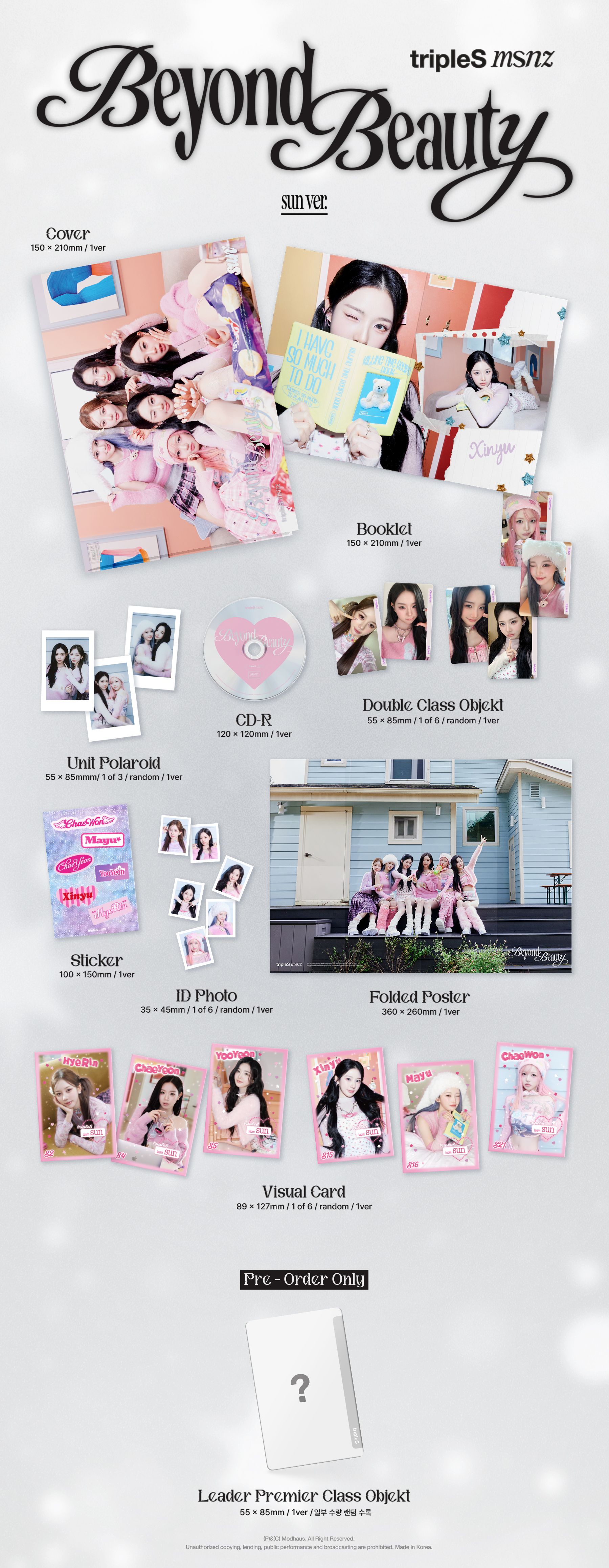 jp.ktown4u.com : tripleS - ミニアルバム [msnz [Beyond Beauty