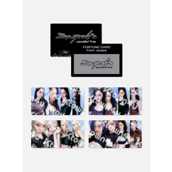 jp.ktown4u.com : aespa - [SYNK : PARALLEL LINE]_FORTUNE SCRATCH