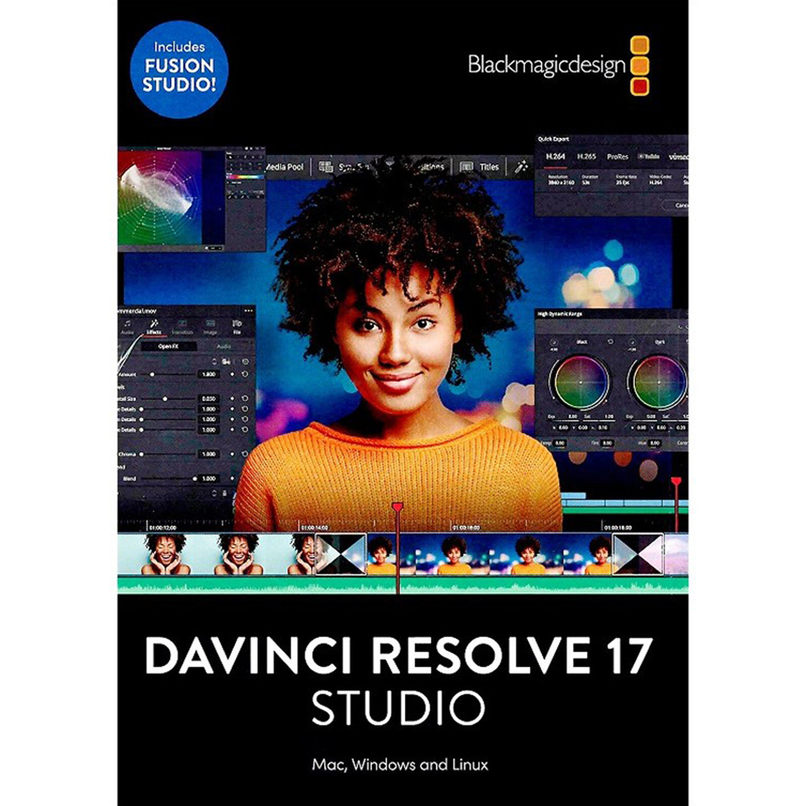 Blackmagic Design DaVinci Resolve Studio 17 - Image & Audio