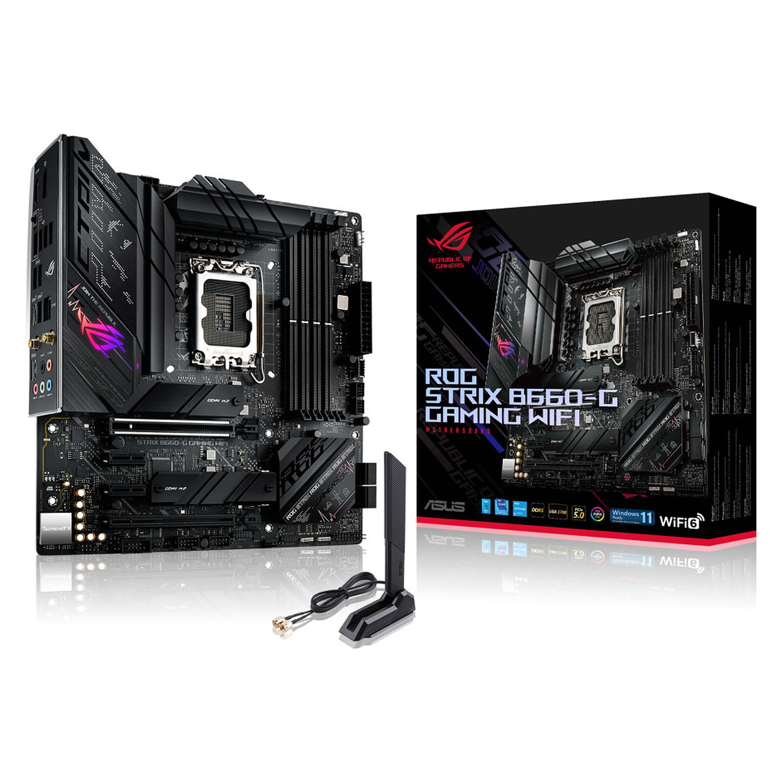 ASUS ROG STRIX B660-G GAMING WIFI - Motherboard - LDLC | Holy Moley