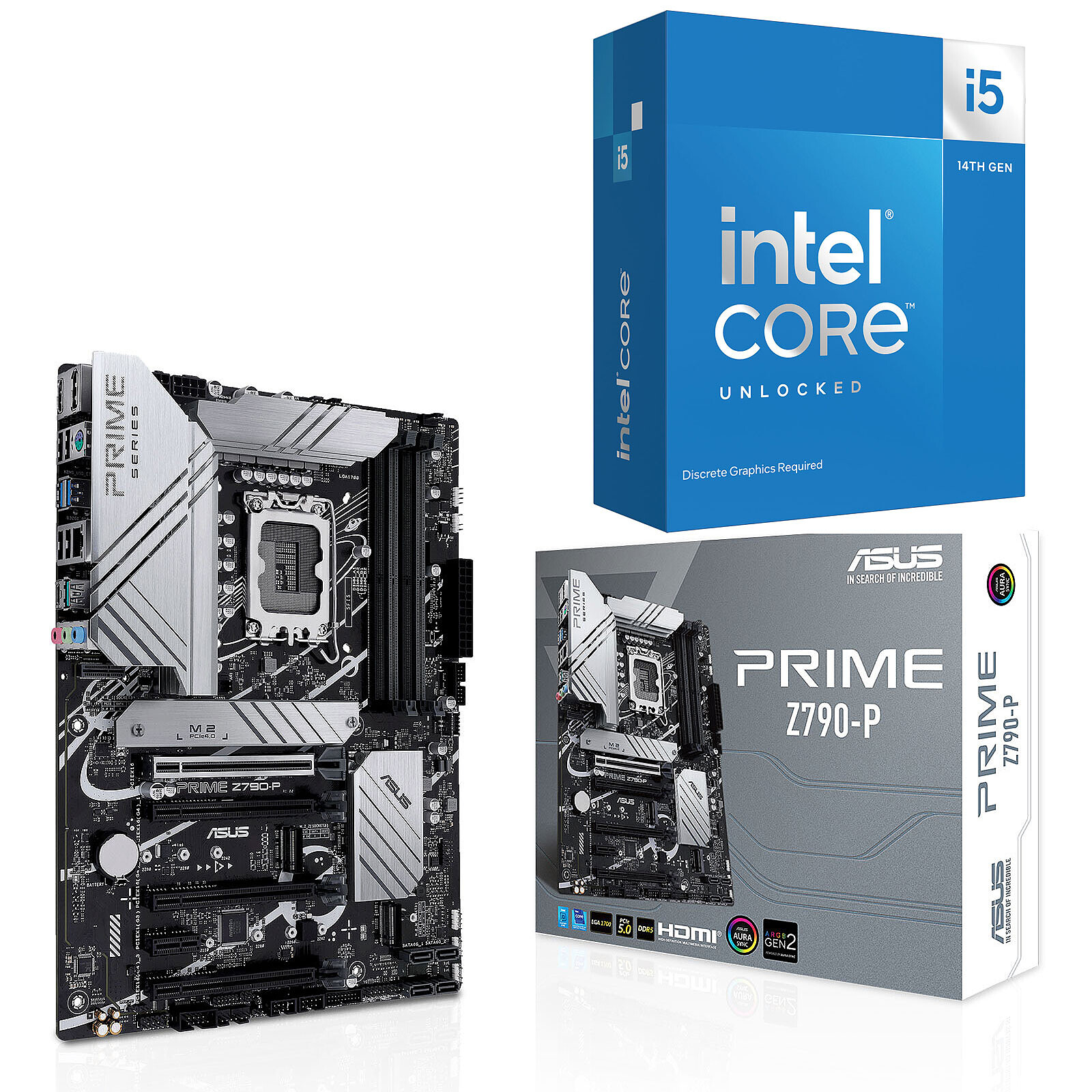 PC Upgrade Kit Intel Core i5-14600KF ASUS PRIME Z790-P - Upgrade