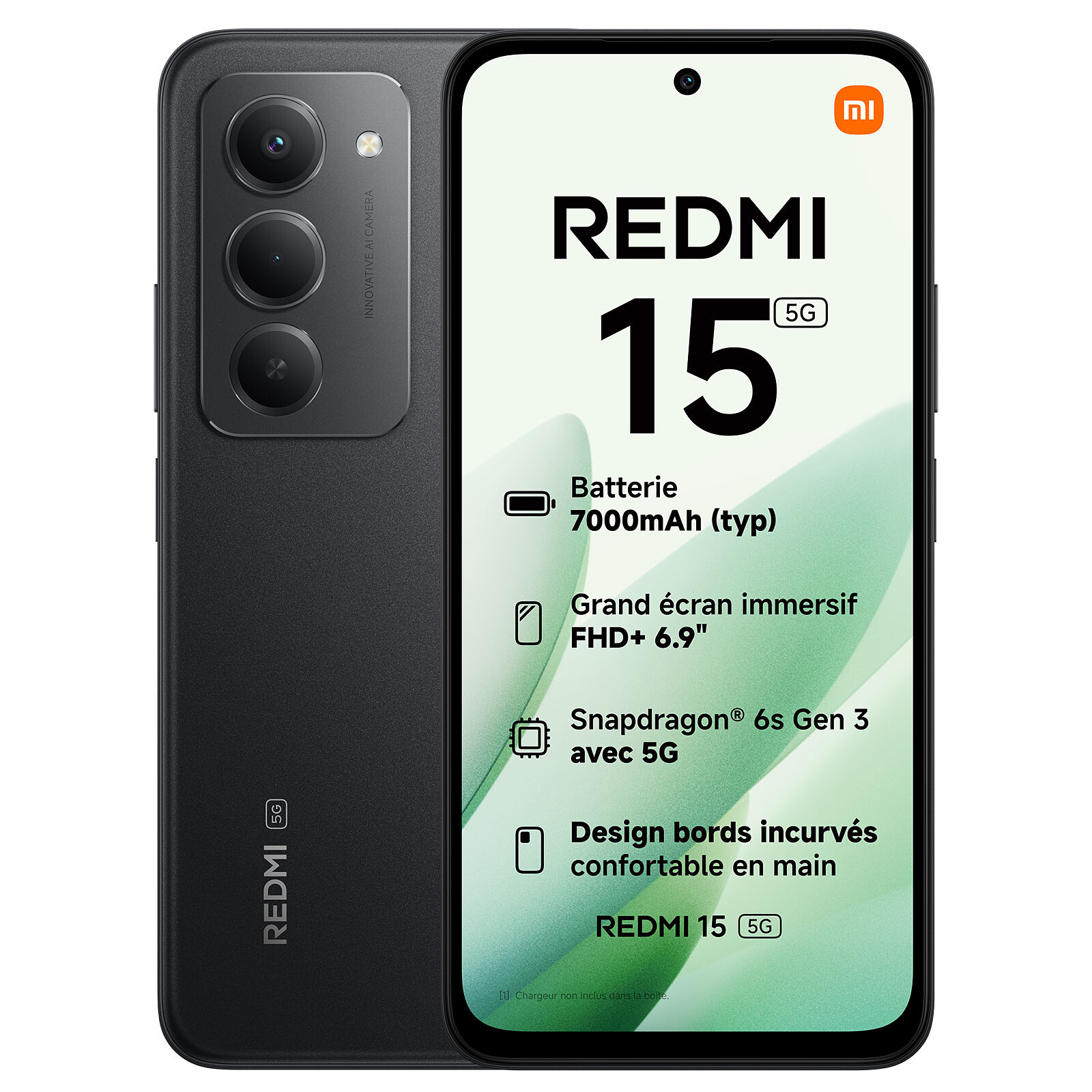 Xiaomi Redmi 15 5G Black (8 GB / 256 GB) - Mobile phone