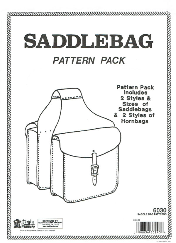 Book＞サドルバッグ&パターンパック | レザークラフト・ドット