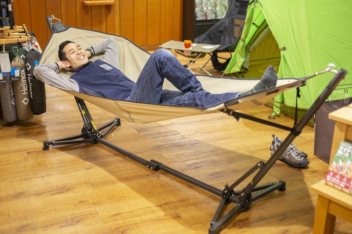 モンベルのハンモックが伏兵すぎるよ！ ほぼ2万円でこの気持ちよさは