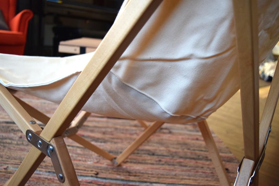 ハイランダーの「ウッドフレームリラックスチェア2」が、ハンモック