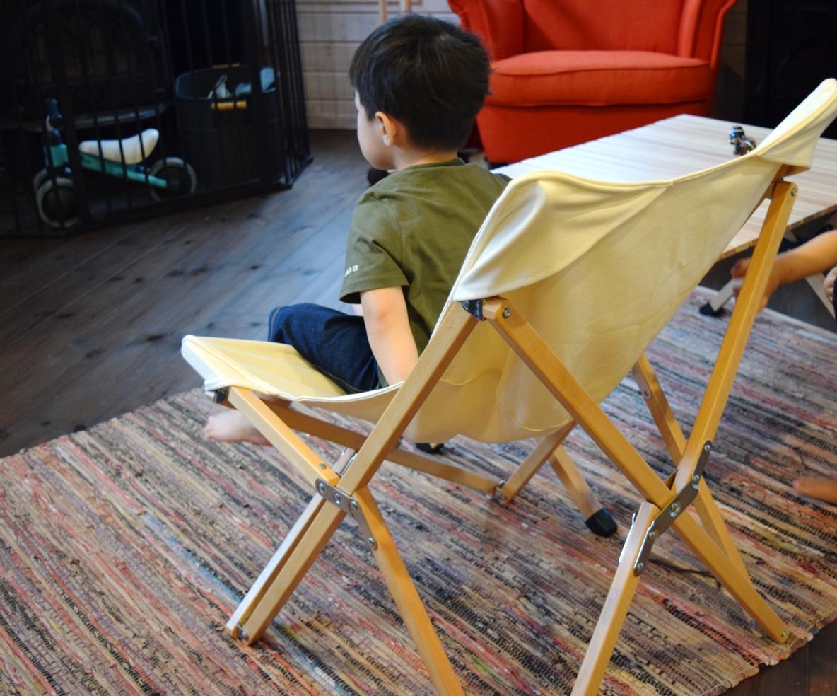 ハイランダーの「ウッドフレームリラックスチェア2」が、ハンモック