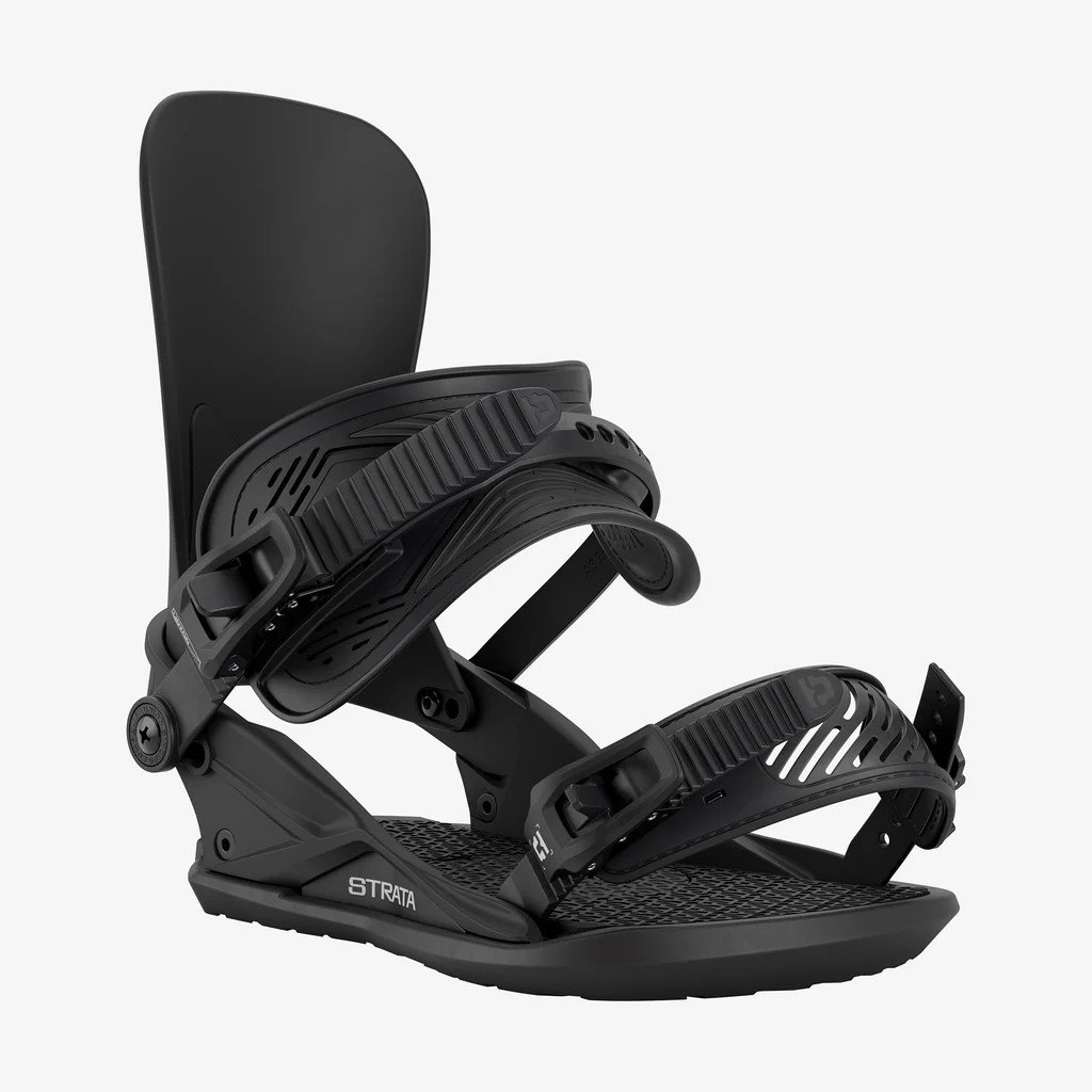 2026 Union Strata Men's Snowboard Binding - Black - 810120334455