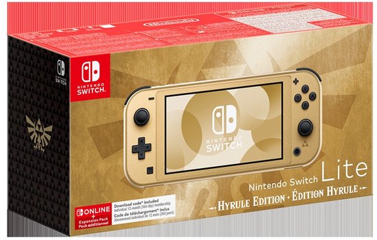 Nintendo Switch Lite Hyrule Edition - Zelda - Hylian Crest - 12