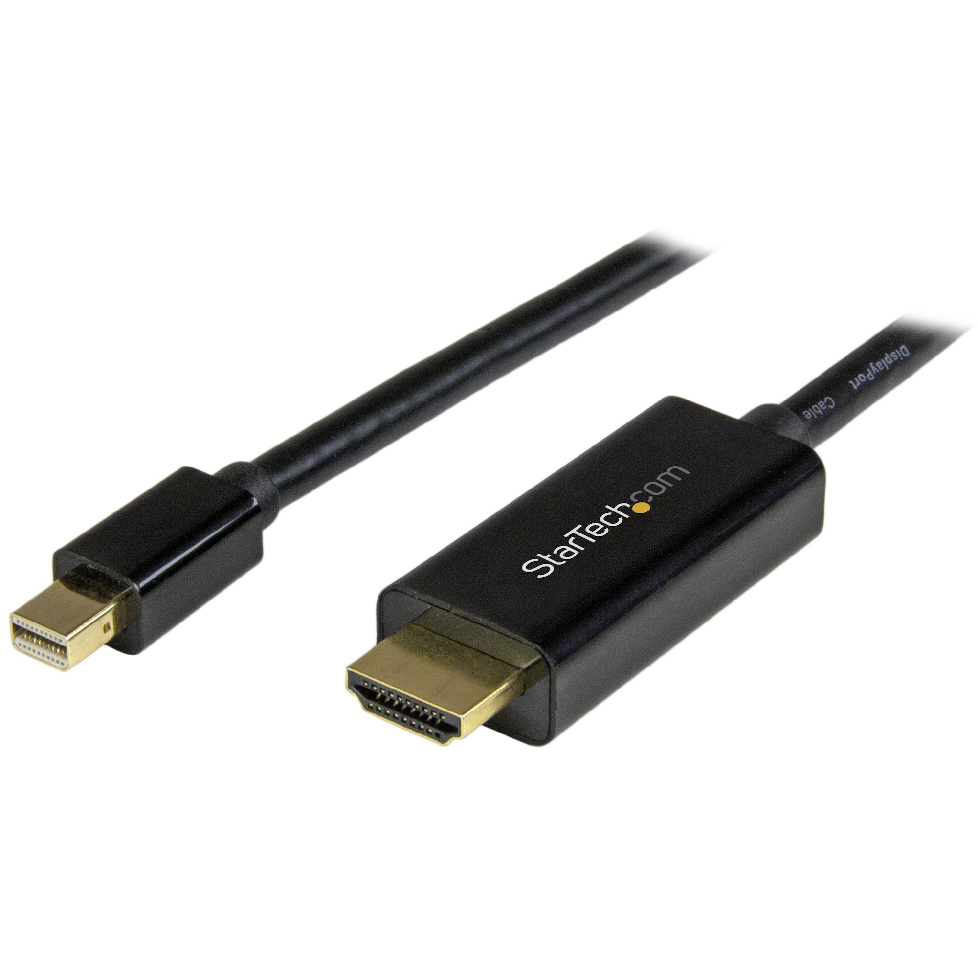 Mini DisplayPort 1.2 - HDMI 1.4変換ケーブル／1m／4K30Hz／パッシブ