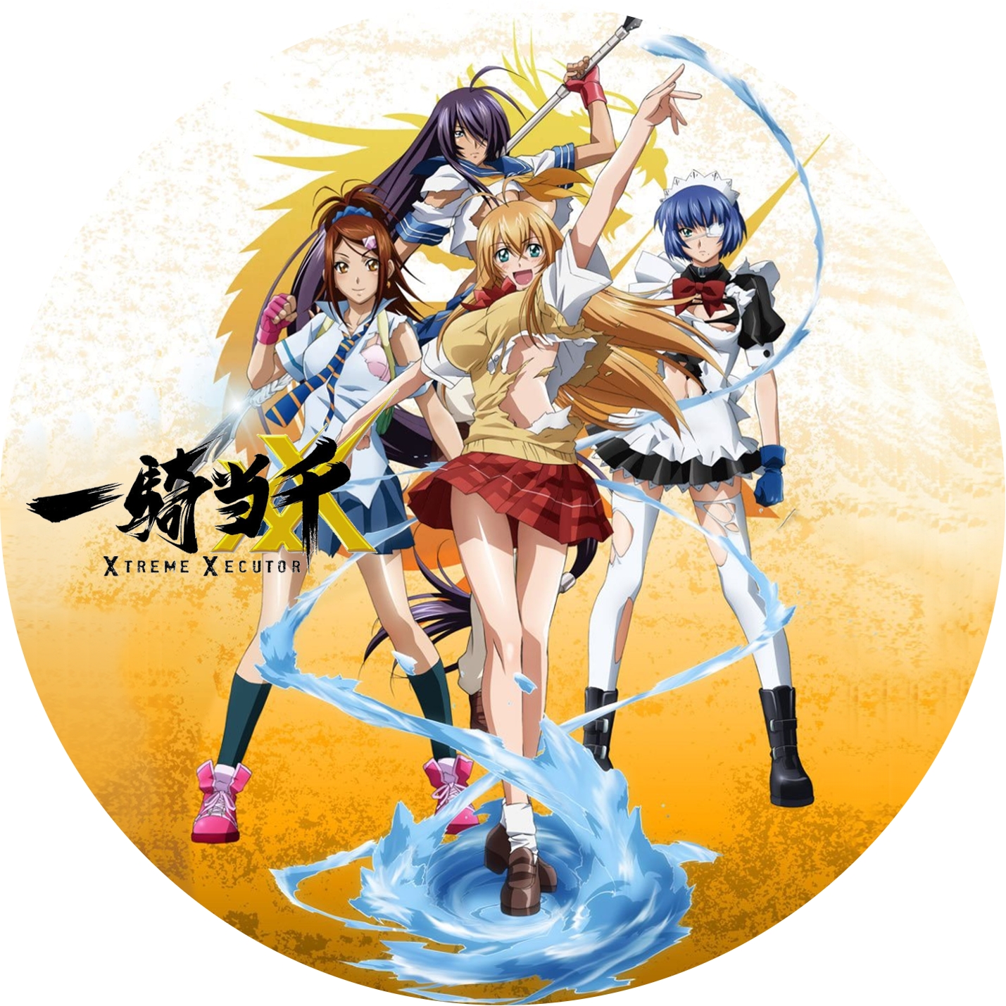 一騎当千 ” 4期 ～ 6期 の DVDラベルです | meechanmama(みーちゃん