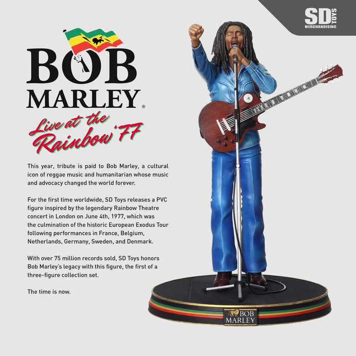 Bob Marley Live In Concert 9.3 Inch PVC Figure — MeTV Mall