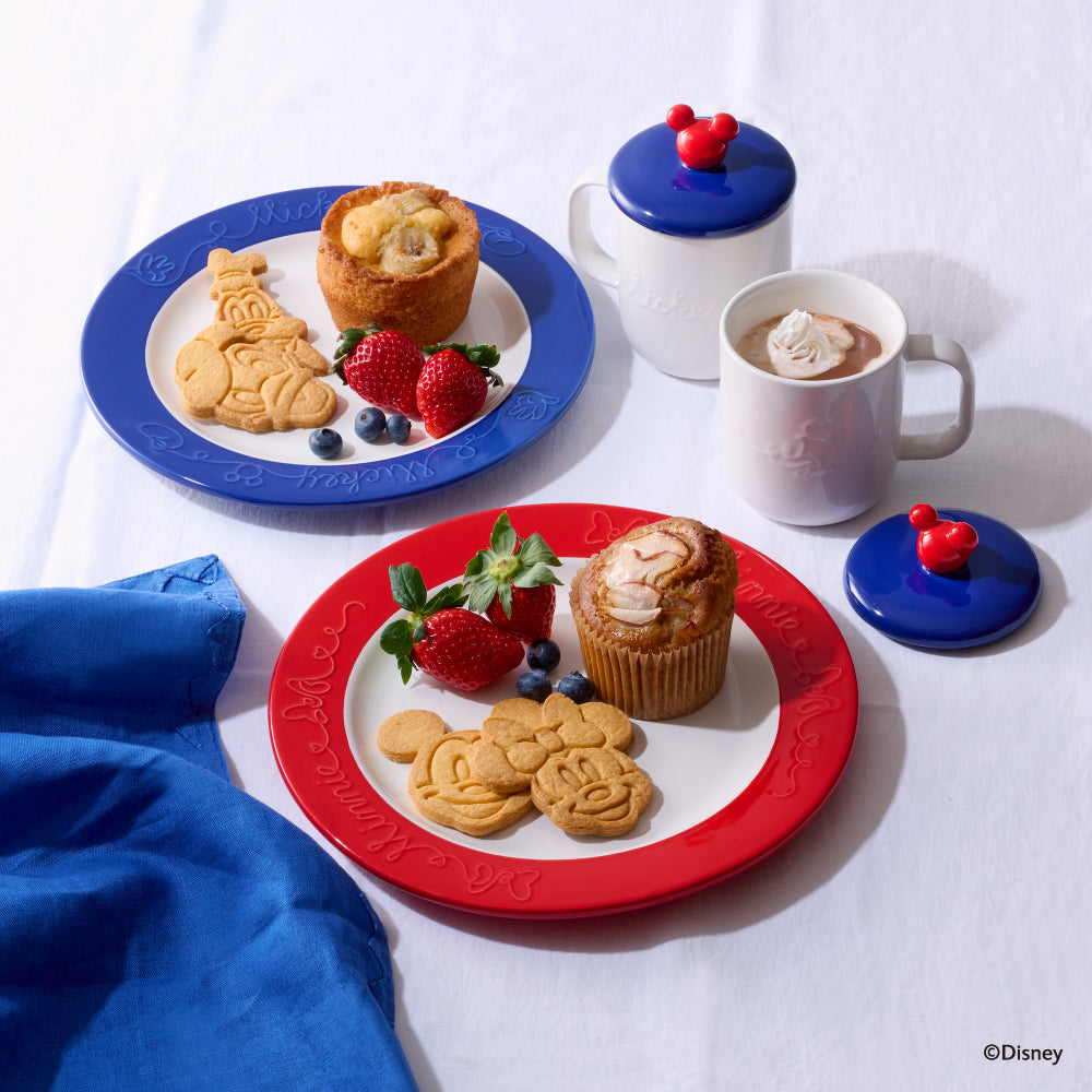 Disney Bon Voyage Collection ラウンドプレート2ピースセット