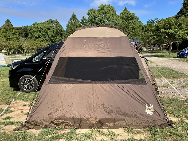 ogawa カーサイドシェルターII レビュー | ファミリーキャンピング