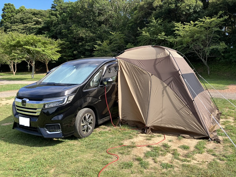 ogawa カーサイドシェルターII レビュー | ファミリーキャンピング