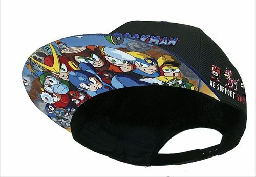 刺繍ロゴが超カッコいい！『ロックマン』＆『ロックマンX』のキャップ