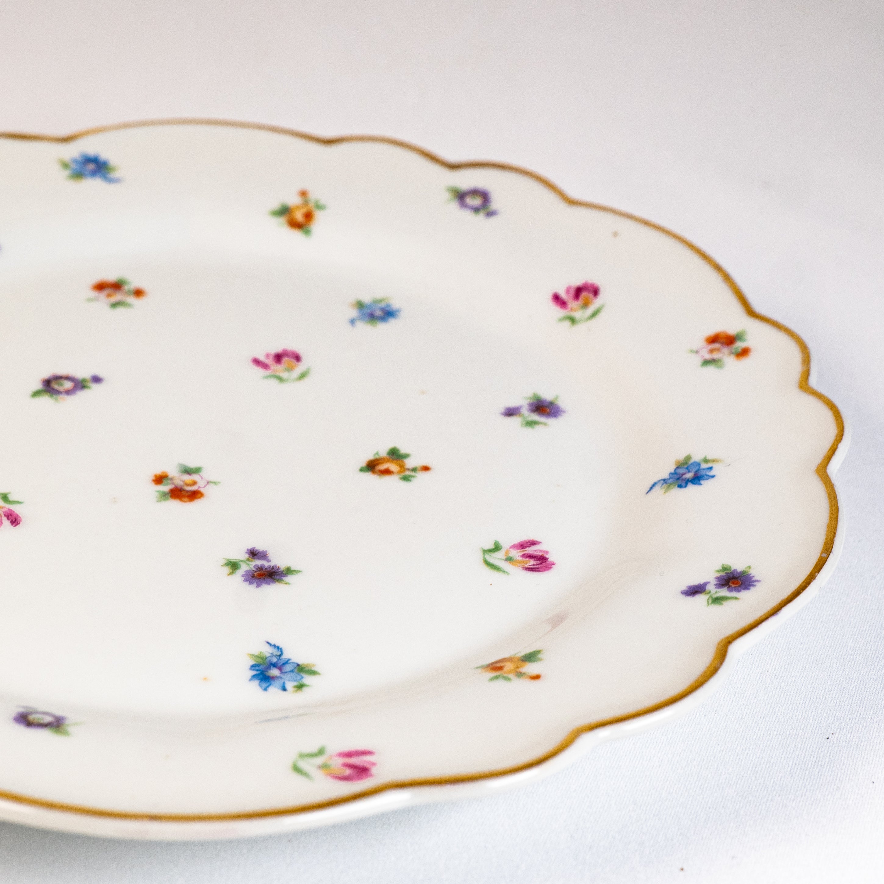 リモージュ花柄平皿 – アンティークショップ 〈M's IT BE〉