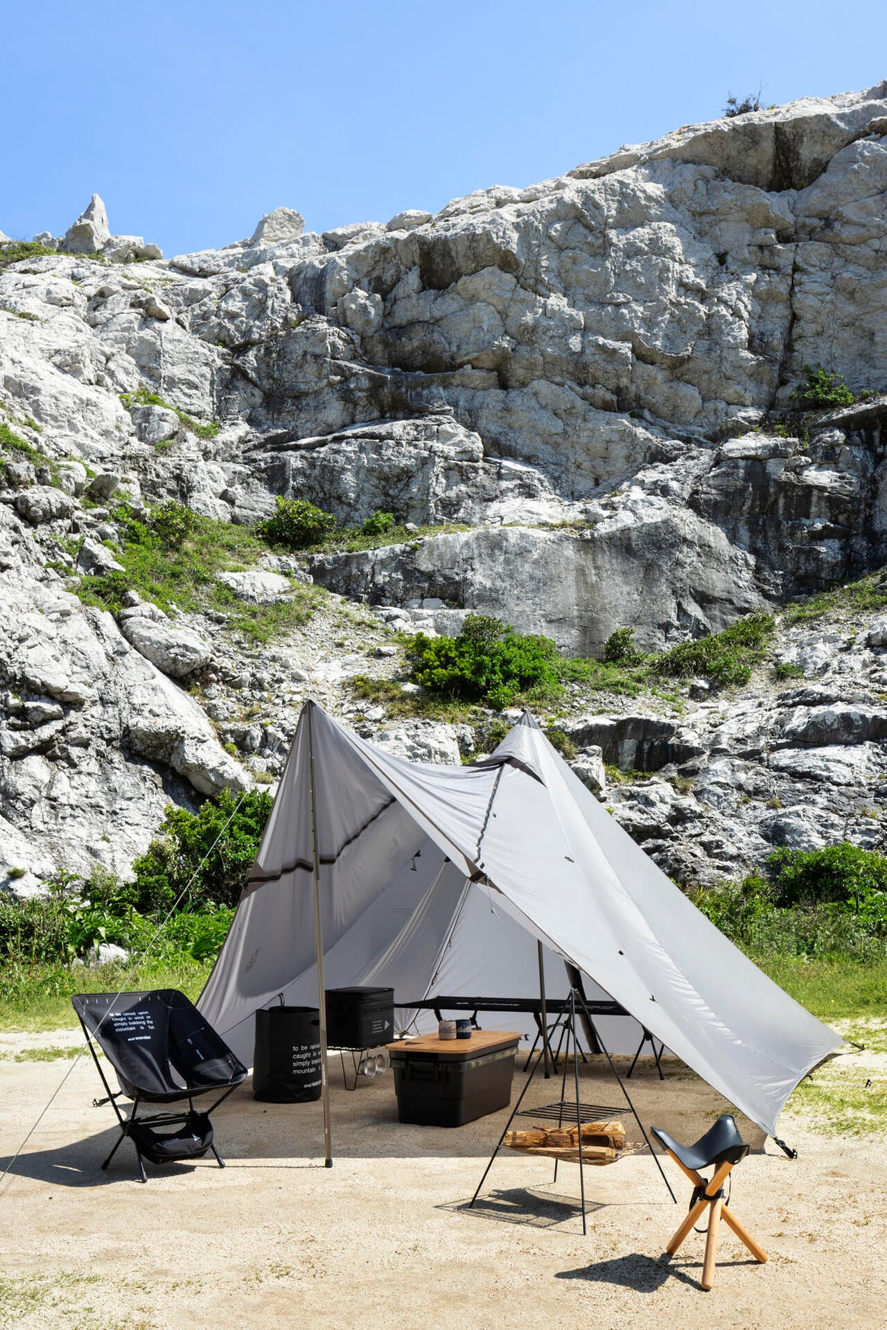 muraco × and wander HERON 1POLE SHELTER | and wander（アンド