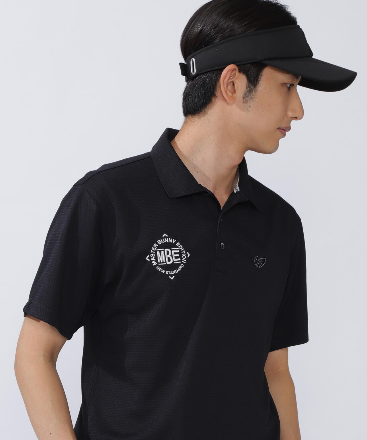 ワッフルジャージUV半袖ポロシャツ | MASTER BUNNY EDITION（マスター