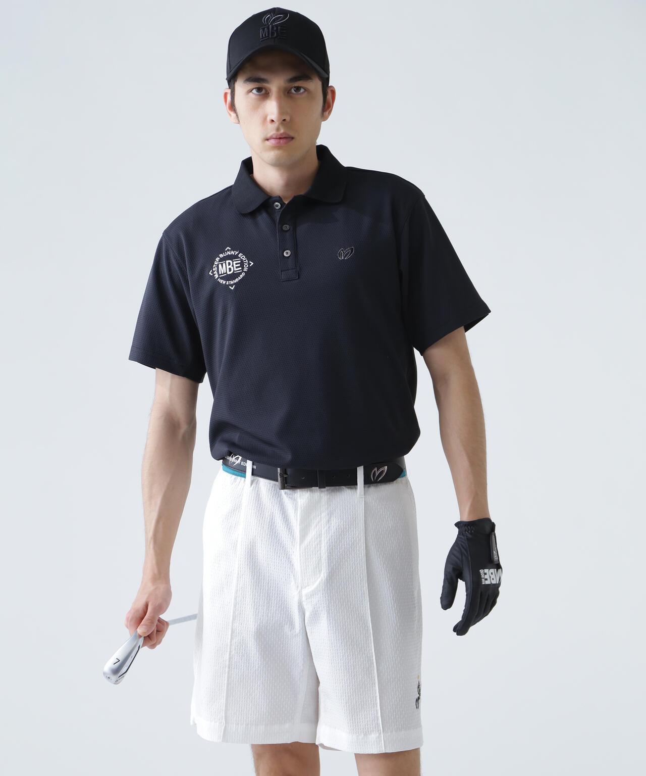 ワッフルジャージUV半袖ポロシャツ | MASTER BUNNY EDITION（マスター