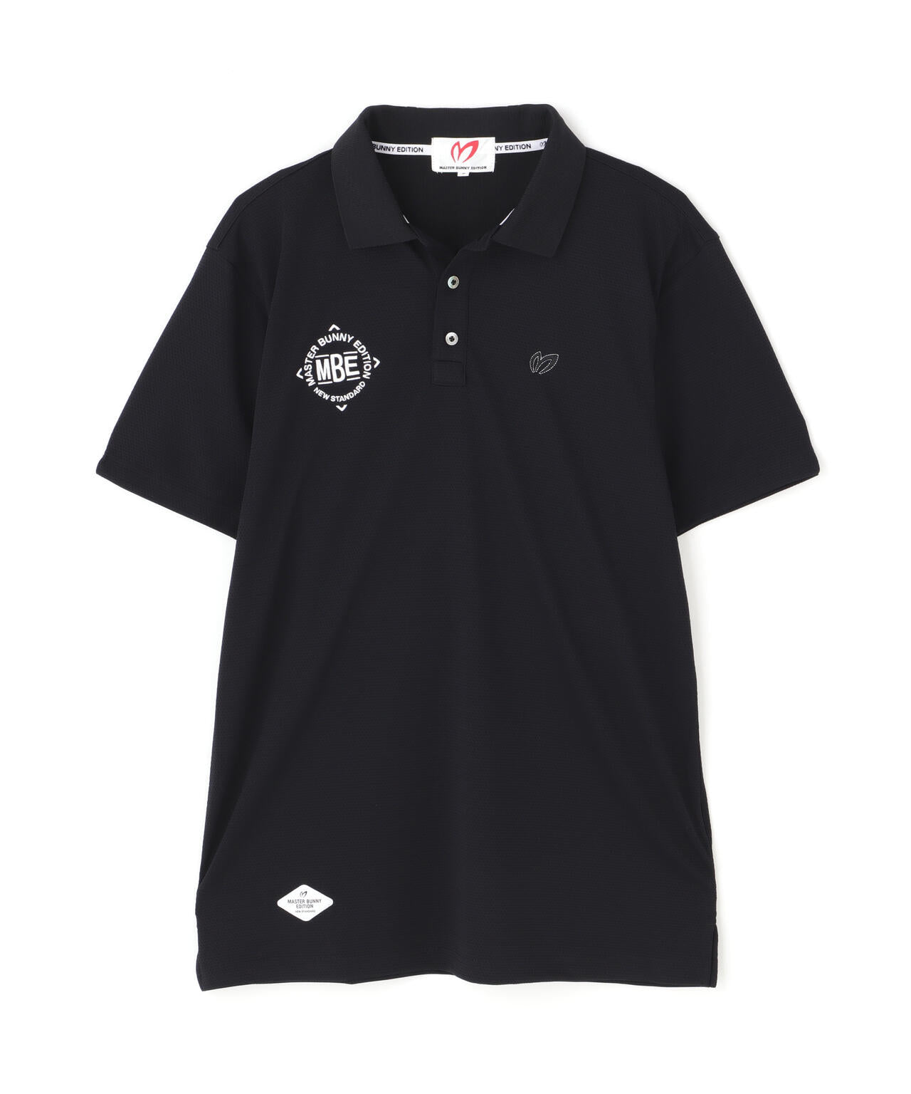 ワッフルジャージUV半袖ポロシャツ | MASTER BUNNY EDITION（マスター