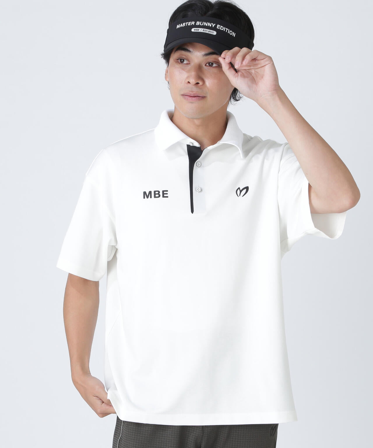Ry/Nyスムース半袖ポロシャツ | MASTER BUNNY EDITION（マスターバニー