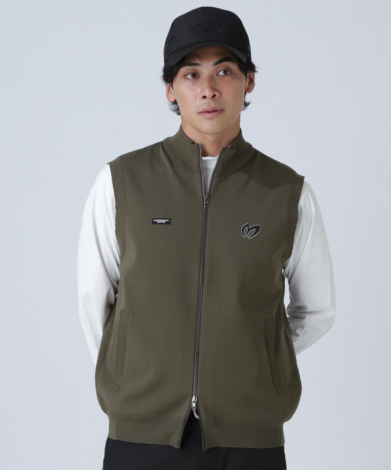 フルジップアップニットベスト | MASTER BUNNY EDITION（マスター