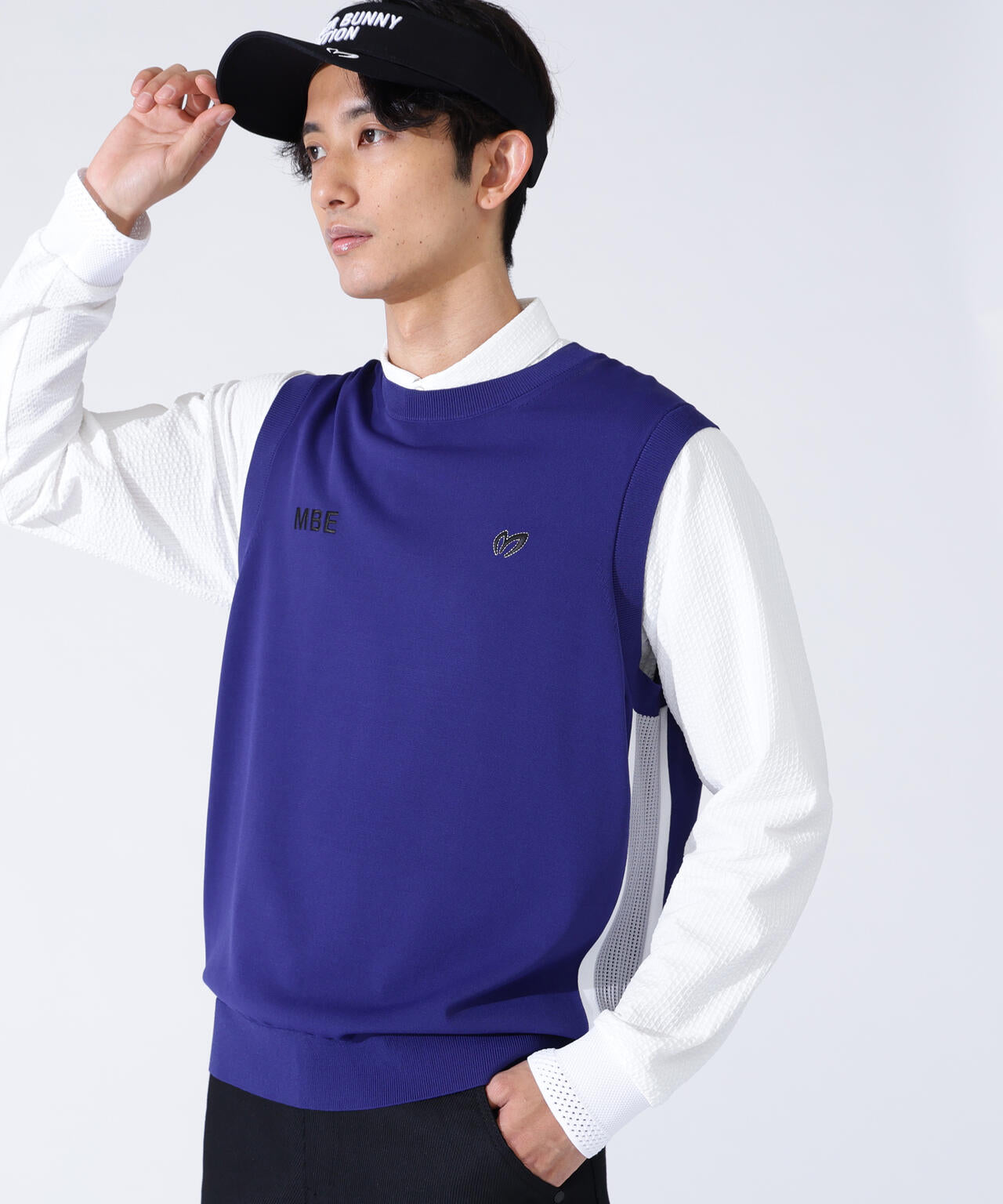 クルーネックニットベスト | MASTER BUNNY EDITION（マスターバニー