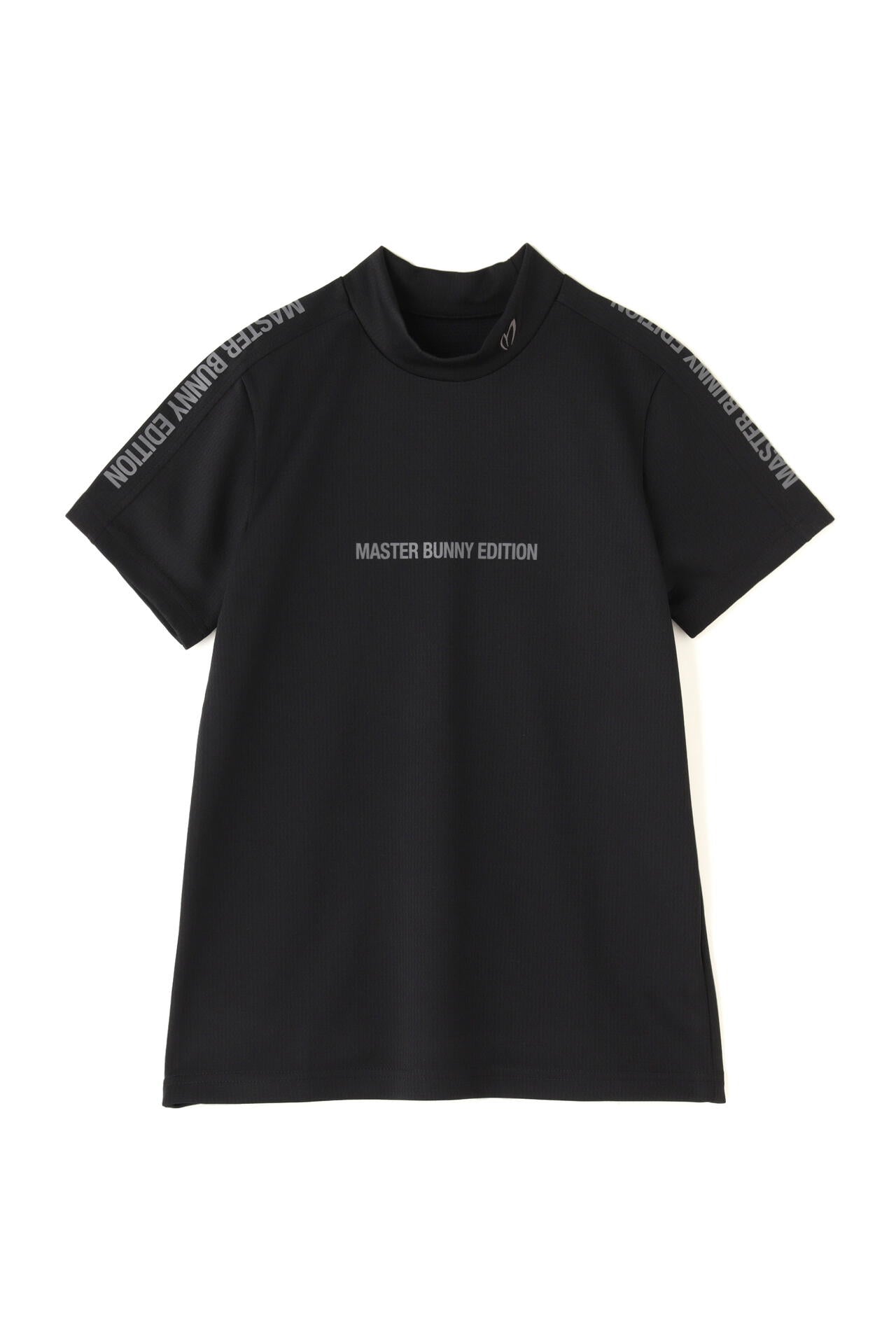 裏ワッフルジャージ半袖モックネックカットソー | MASTER BUNNY