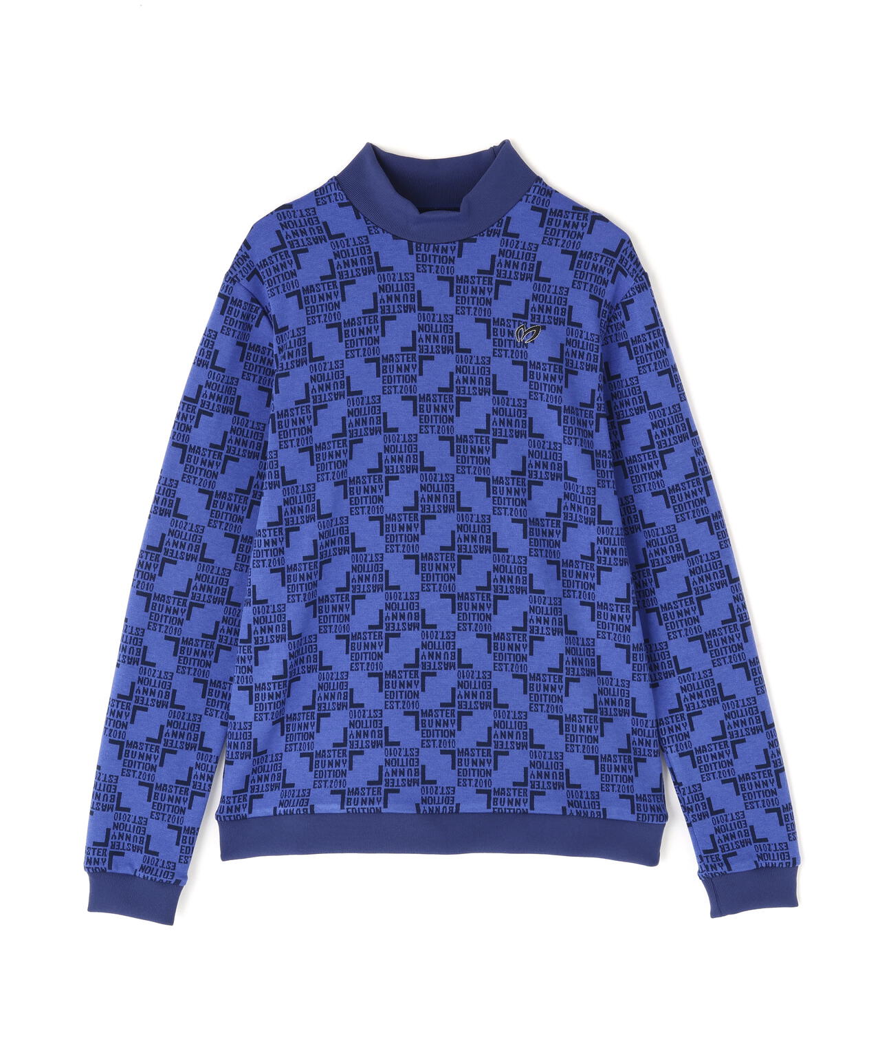 チェッカージャガード裏起毛長袖モックネックカットソー | MASTER