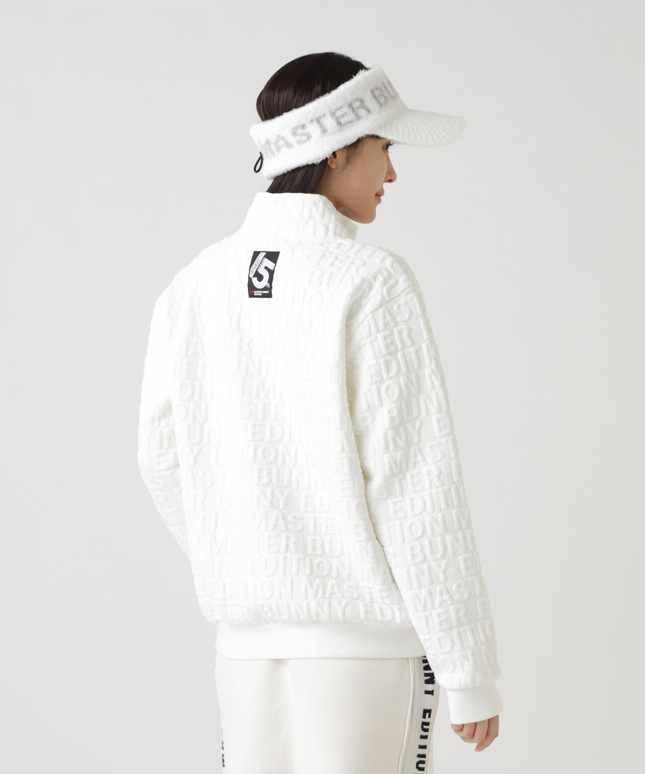 ロゴキルトジャガードハーフジップアップ | MASTER BUNNY EDITION
