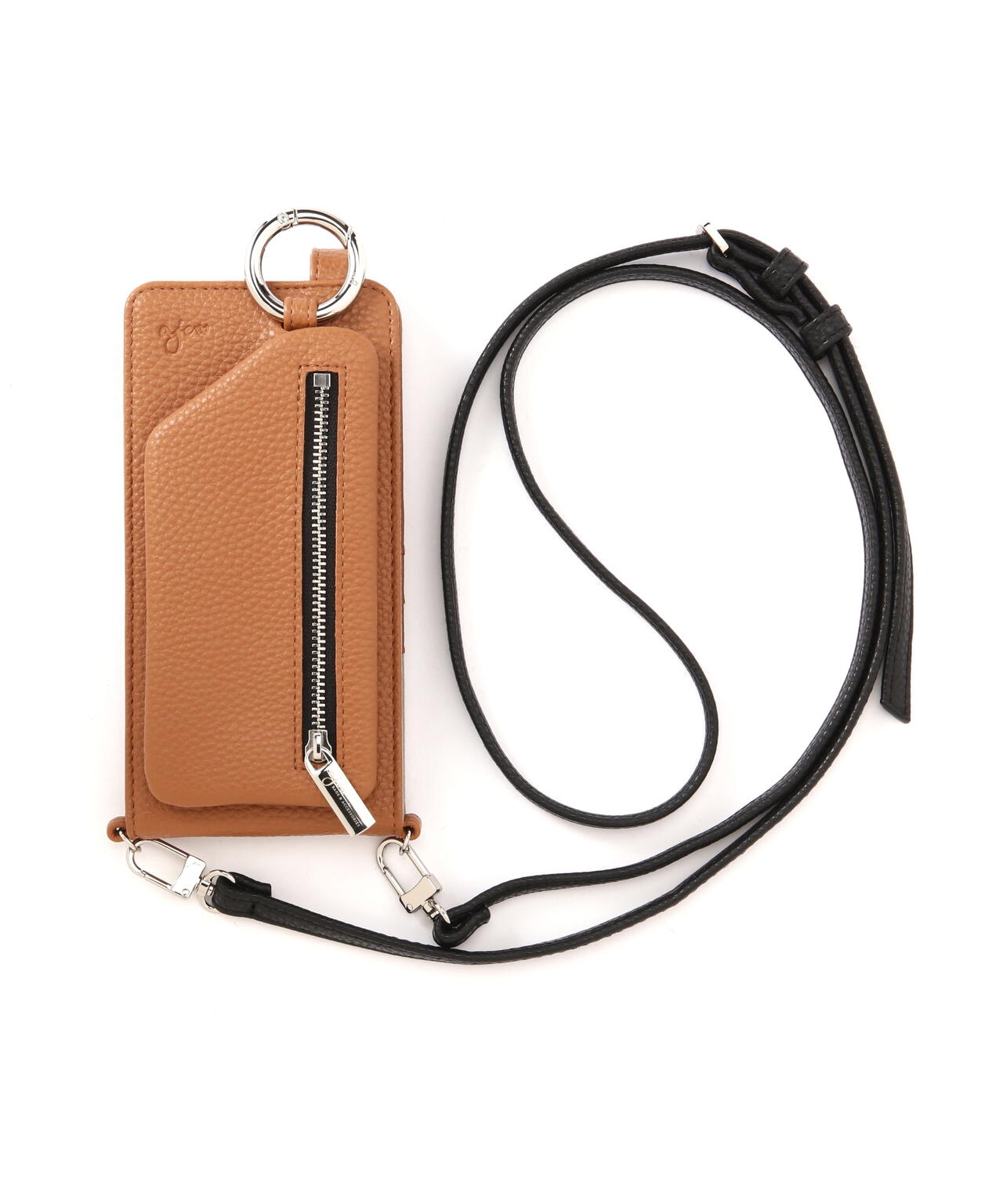 ajew/エジュー/【ひも付き マルチ対応 Mサイズ】zipphone case