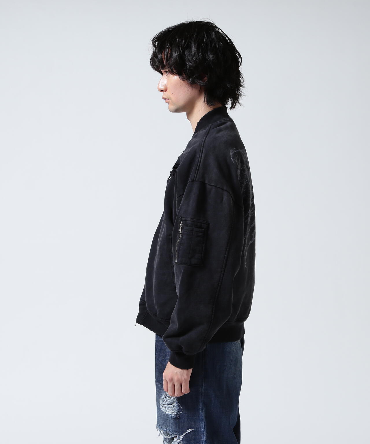 FR(13)NDS/フレンズ/Sweat Bone Bomber Jacket | ROYAL FLASH