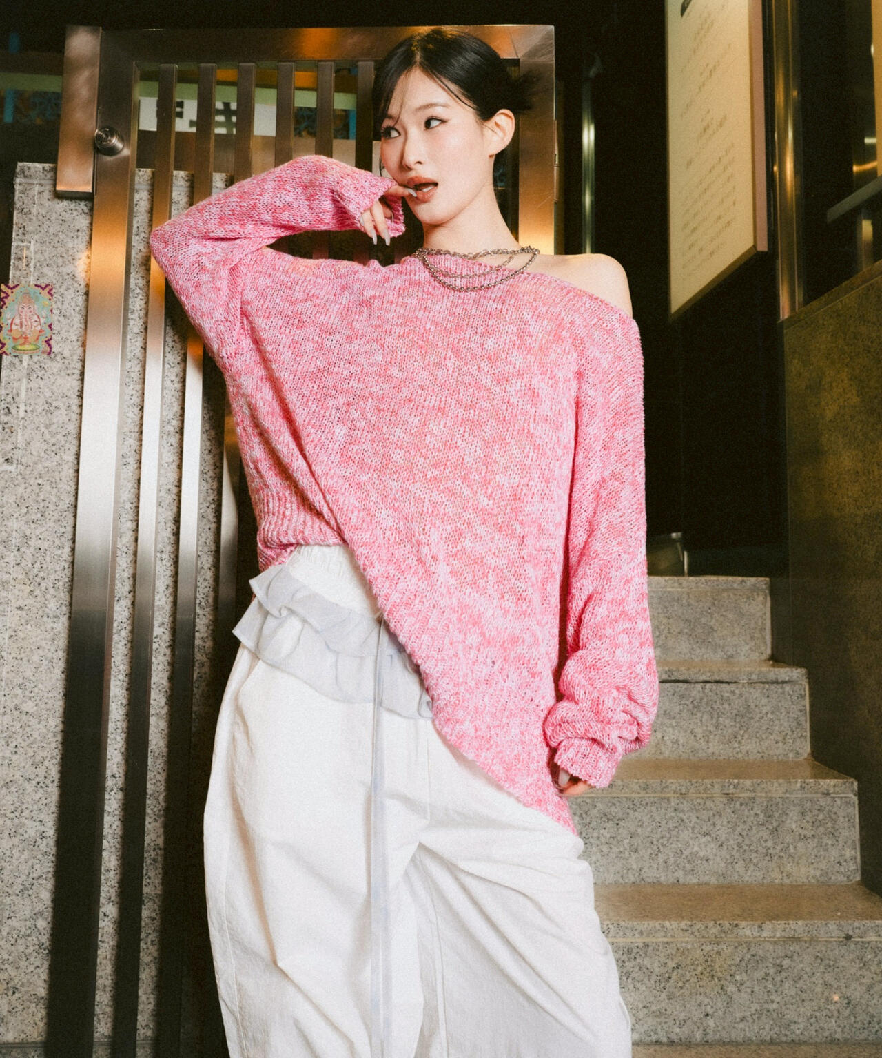 MITSUKI/ミツキ/サマーニットゆるトップス | ROYAL FLASH（ロイヤル