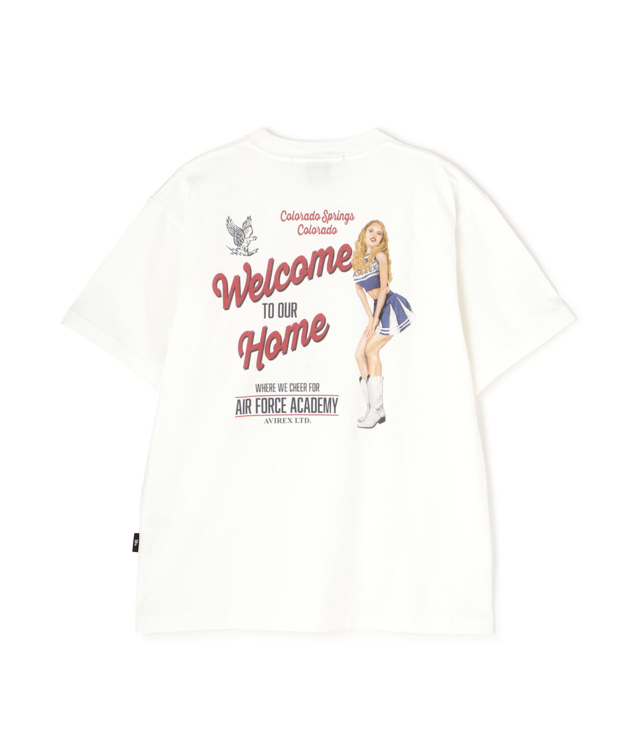 FADED CHEERLEADER T-SHIRT / フェイディド チアリーダー 半袖Tシャツ