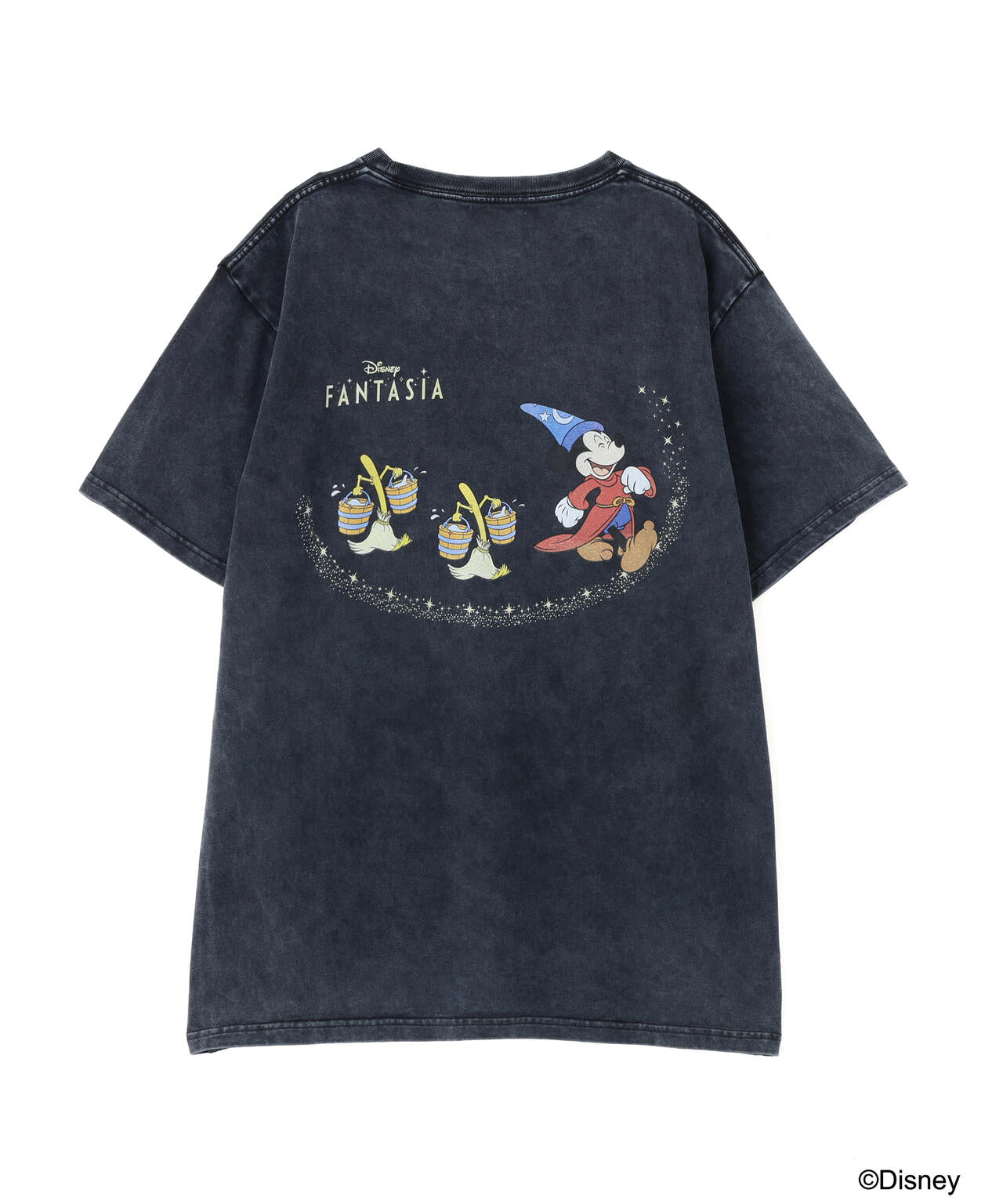 Disney Collection》FANTASIA / MICKEY MOUSE / L-BROOM T-SHIRT