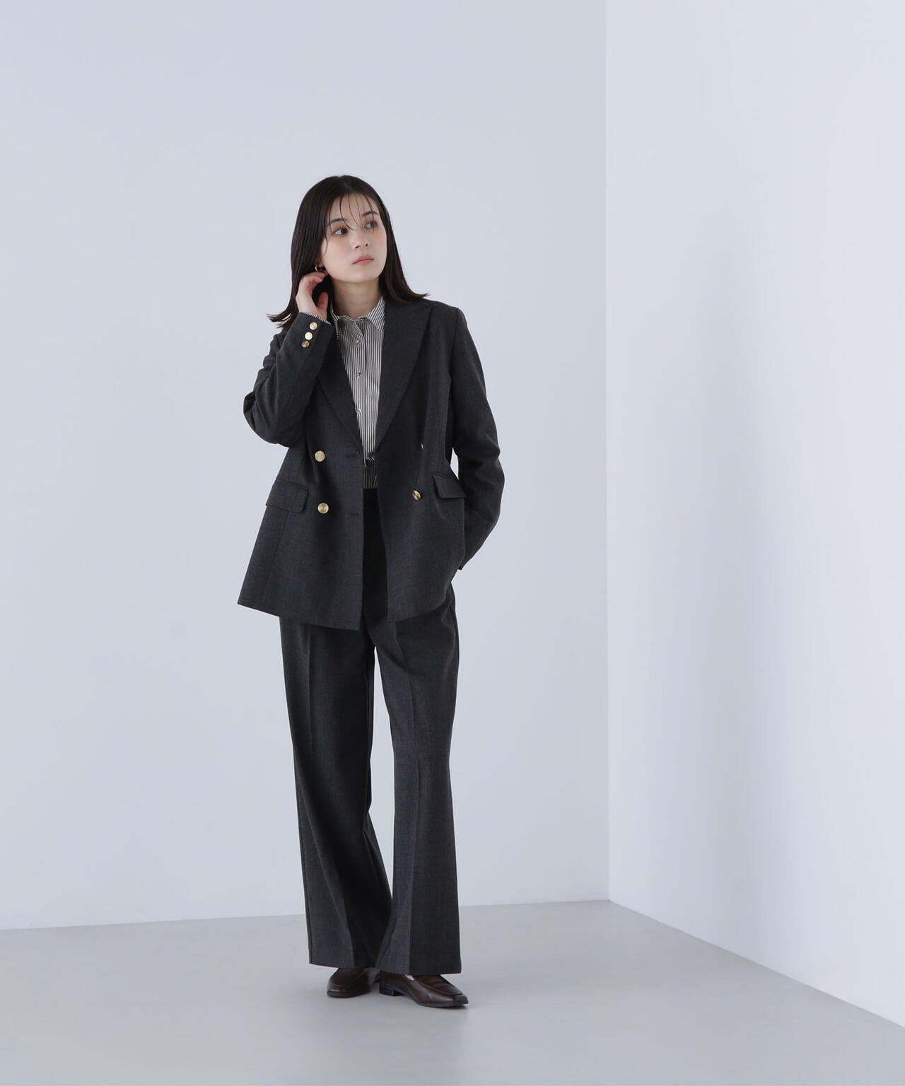 ボクシージャケットセットアップ パンツ | NATURAL BEAUTY BASIC