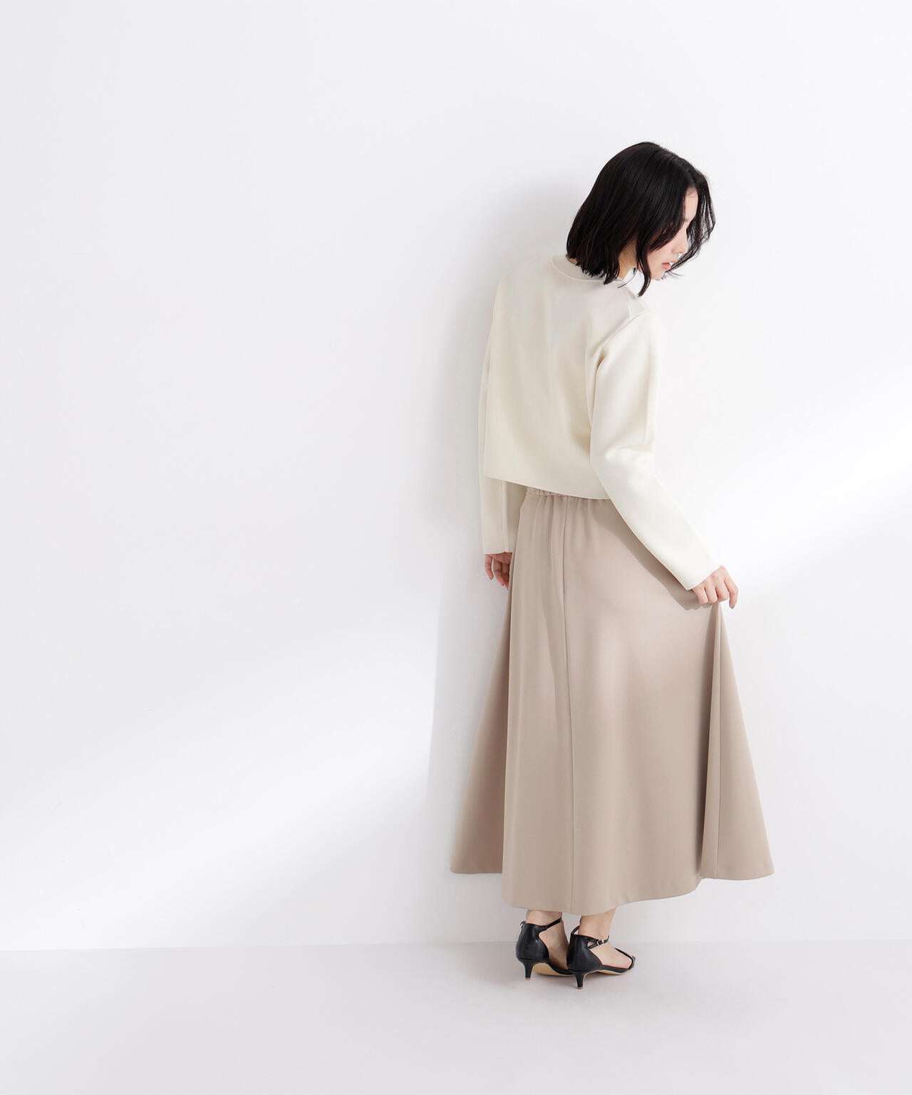 ストレッチカルゼシリーズ フレアスカート | NATURAL BEAUTY BASIC