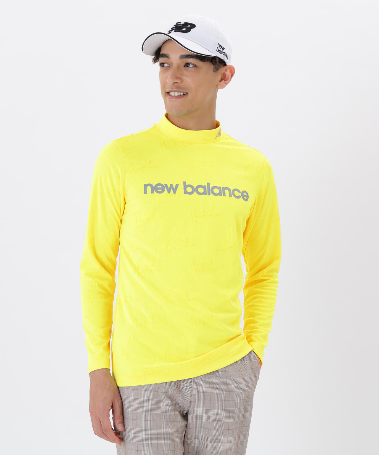 UV ストレッチ 長袖 モックネック プルオーバー (MENS) | new balance