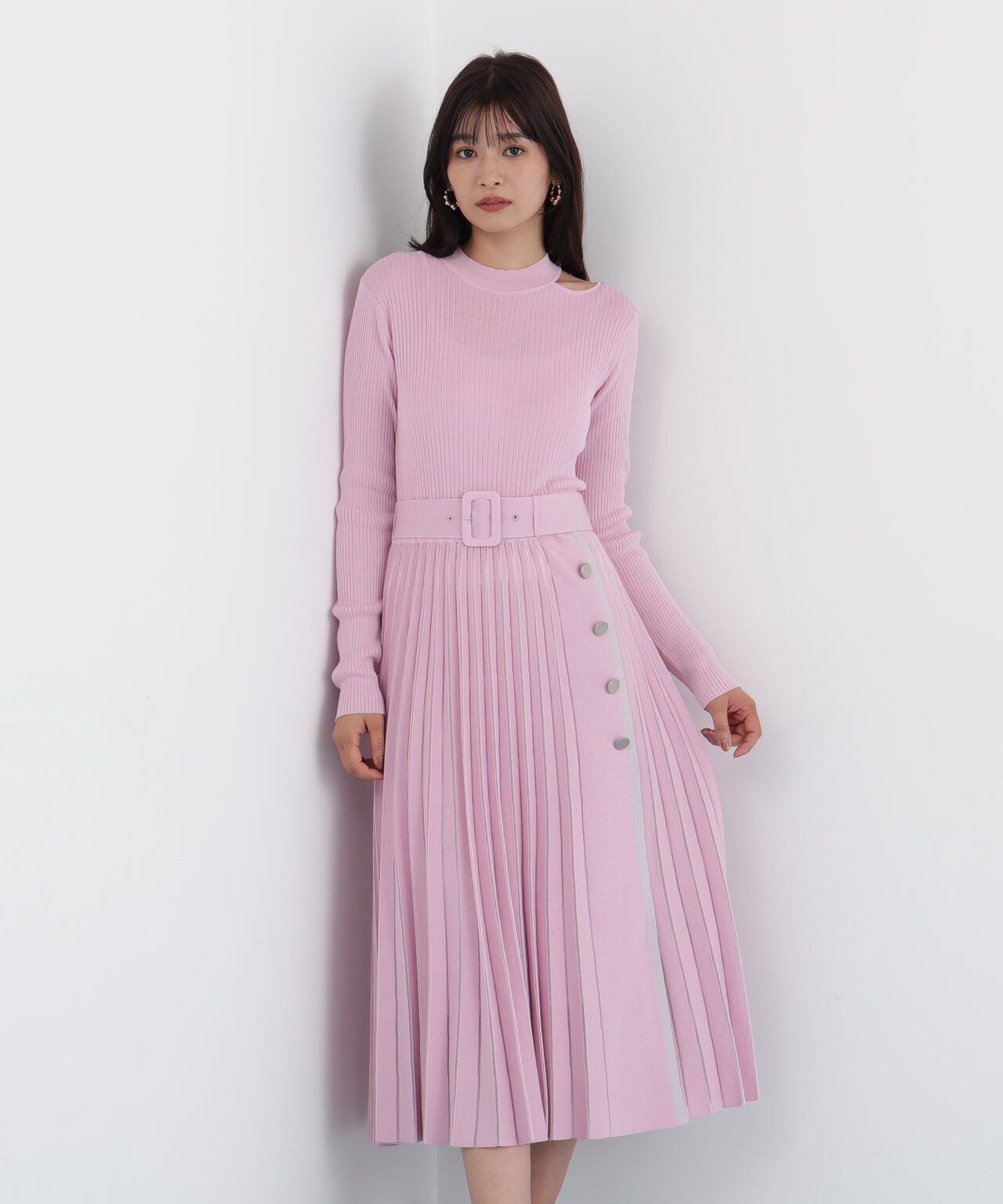 プリーツコンビニットワンピース | PINKY&DIANNE（ピンキー&ダイアン