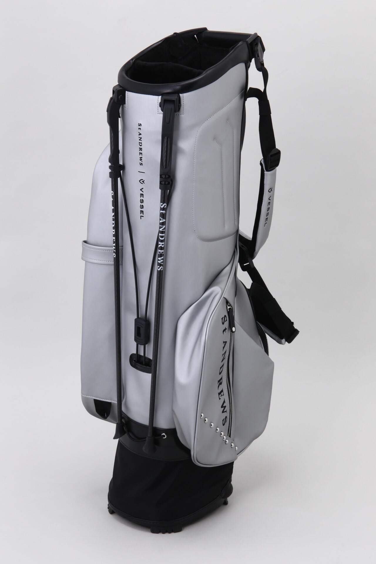 VESSEL×St ANDREWS】7.5型VLS Luxスタンド式キャディバッグ (46インチ