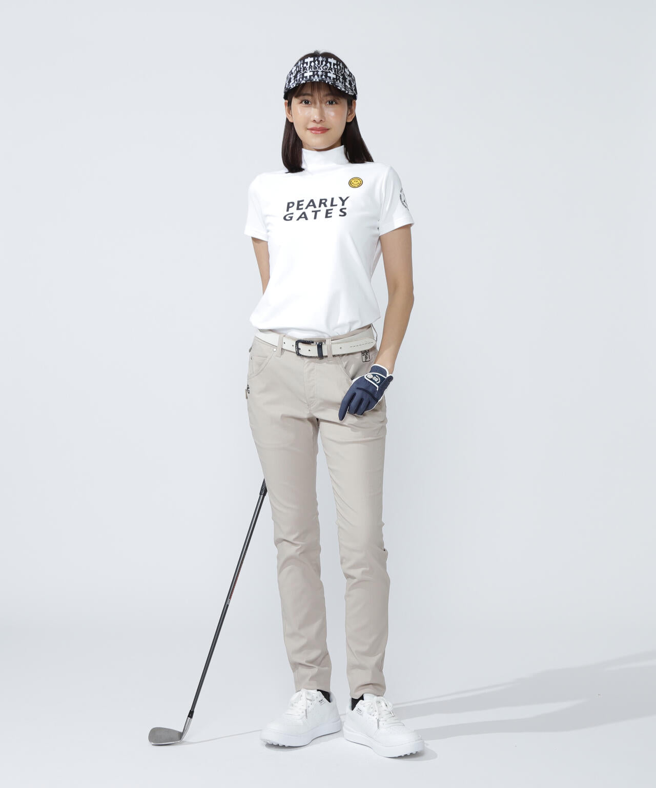 PG is PG ベアカノコ半袖ハイネックカットソー | PEARLY GATES