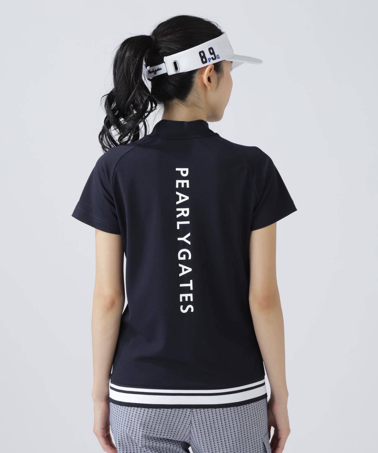 DRYMIXベアカノコ半袖ハイネックカットソー | PEARLY GATES（パーリー