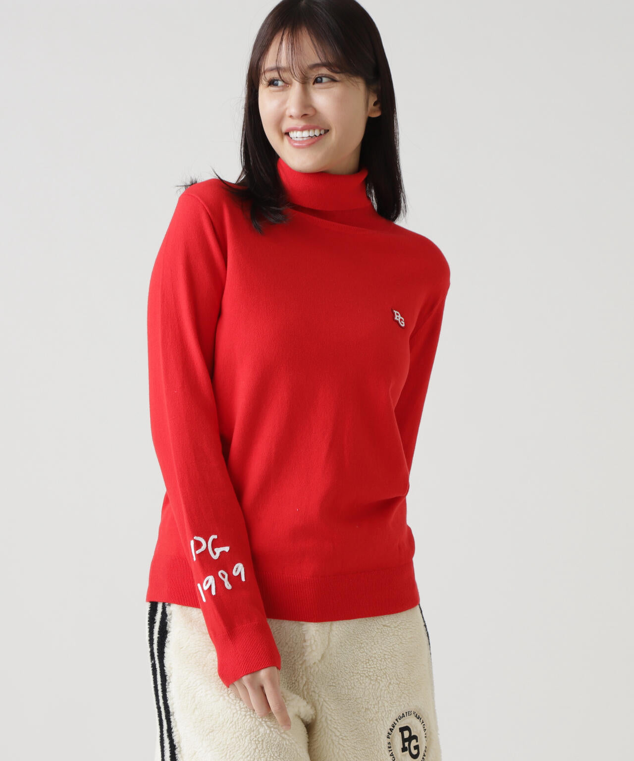 ふぉれすとさま専用！ パーリーゲイツ サイズ5 タートルネック ニット