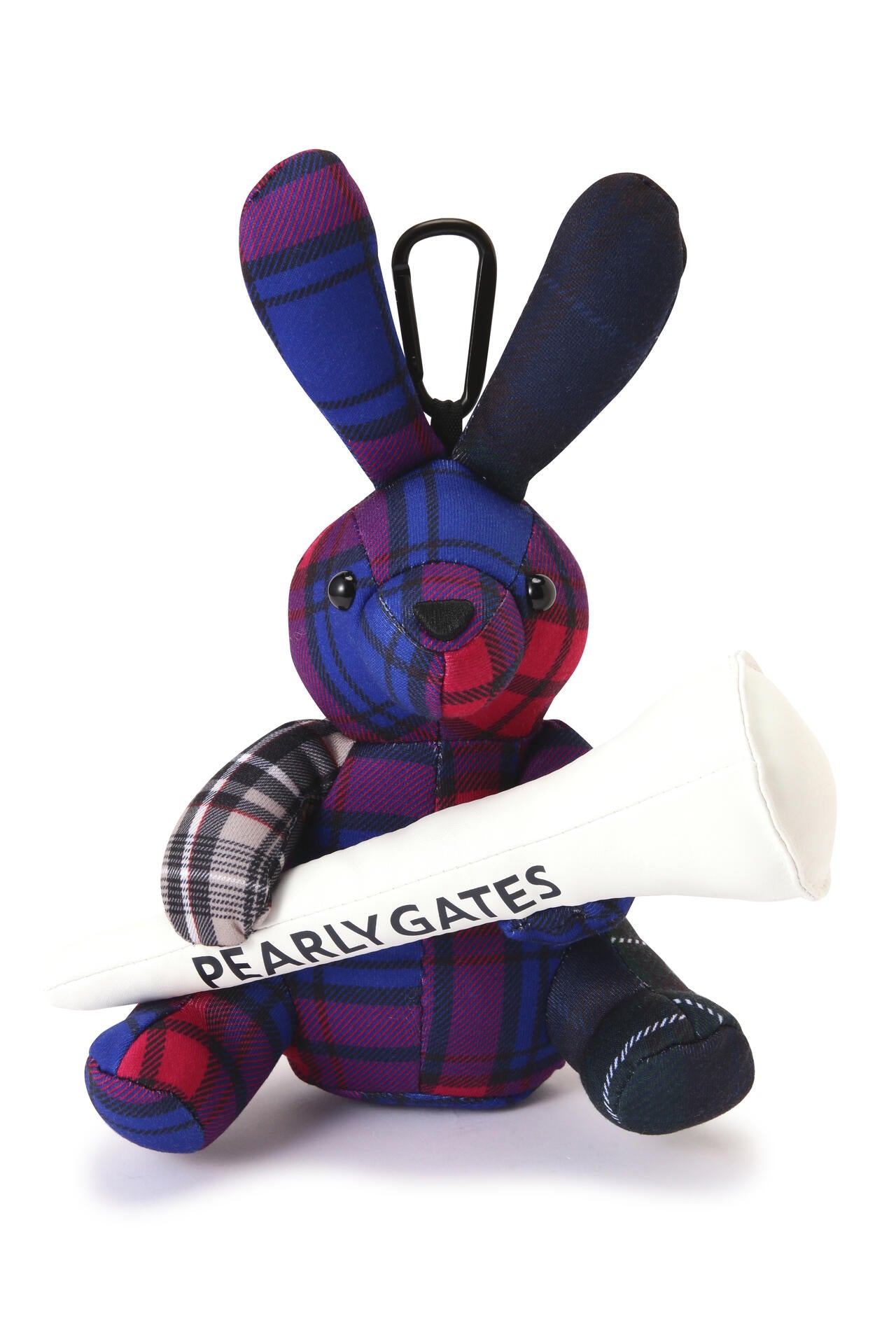 マルチチェック / カモ柄ぬいぐるみボールポーチ ＜チェック&カモ