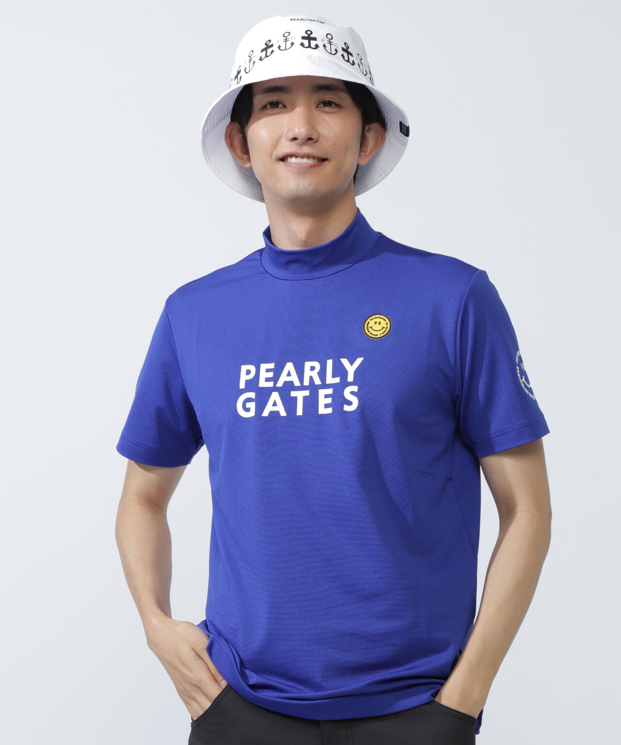 PG is PG ベアカノコ半袖ハイネックカットソー | PEARLY GATES